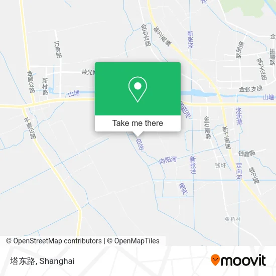 塔东路 map