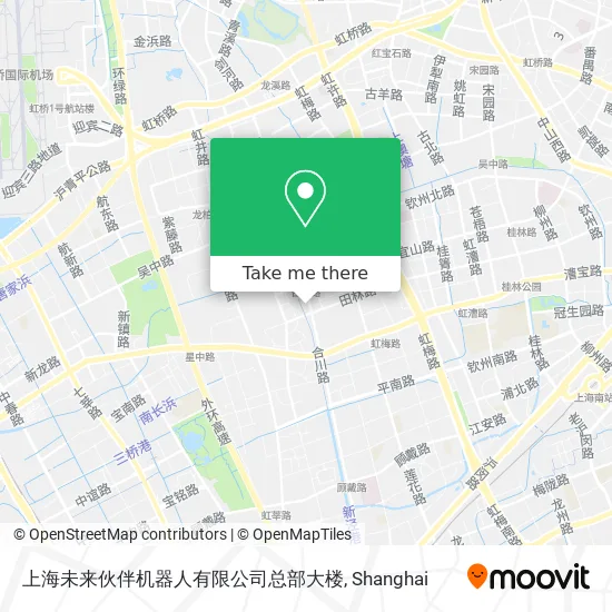 上海未来伙伴机器人有限公司总部大楼 map