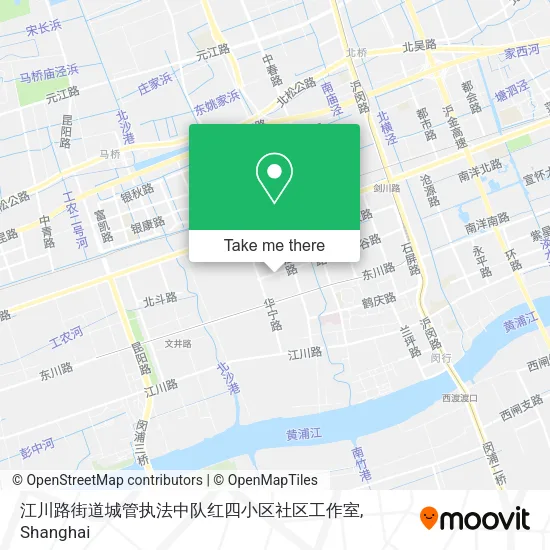 江川路街道城管执法中队红四小区社区工作室 map