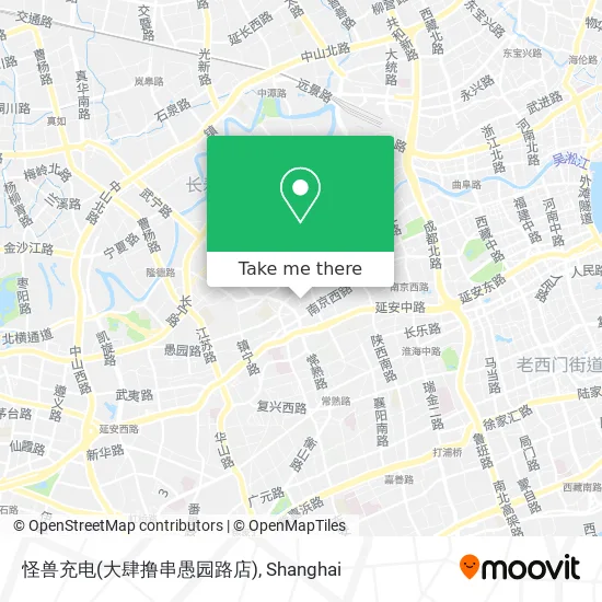 怪兽充电(大肆撸串愚园路店) map