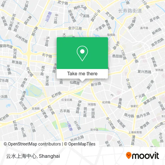 云水上海中心 map
