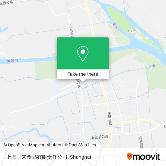 上海三来食品有限责任公司 map