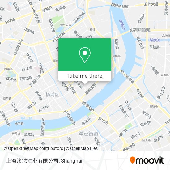 上海澳法酒业有限公司 map