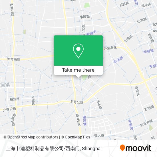 上海申迪塑料制品有限公司-西南门 map