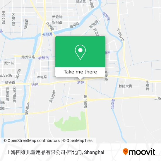 上海四维儿童用品有限公司-西北门 map