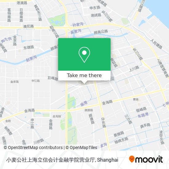 小麦公社上海立信会计金融学院营业厅 map