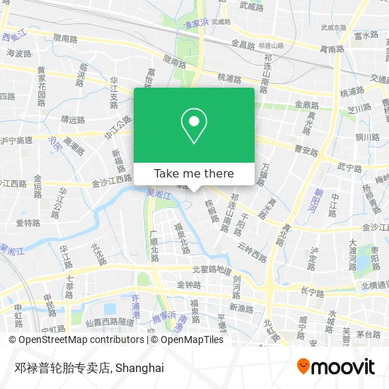 邓禄普轮胎专卖店 map