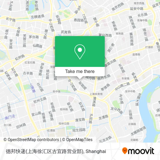 德邦快递(上海徐汇区古宜路营业部) map