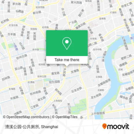 漕溪公园-公共厕所 map