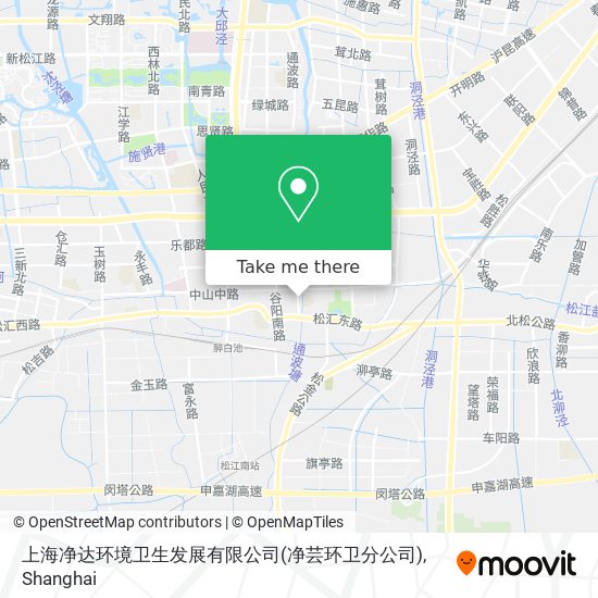 上海净达环境卫生发展有限公司(净芸环卫分公司) map