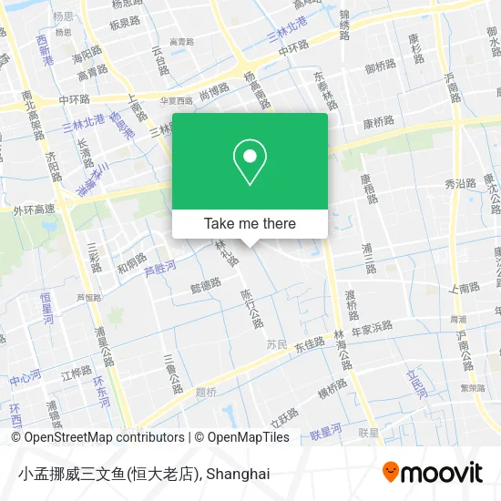 小孟挪威三文鱼(恒大老店) map