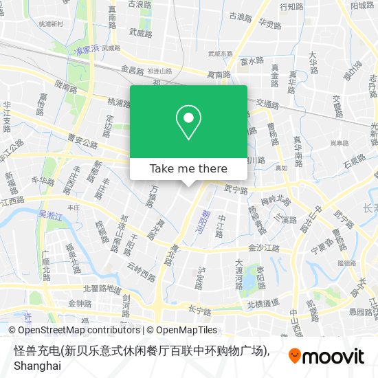 怪兽充电(新贝乐意式休闲餐厅百联中环购物广场) map