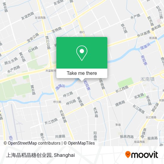 上海晶稻晶穗创业园 map