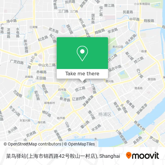 菜鸟驿站(上海市锦西路42号鞍山一村店) map