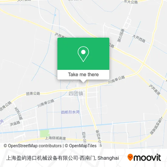 上海盈屿港口机械设备有限公司-西南门 map