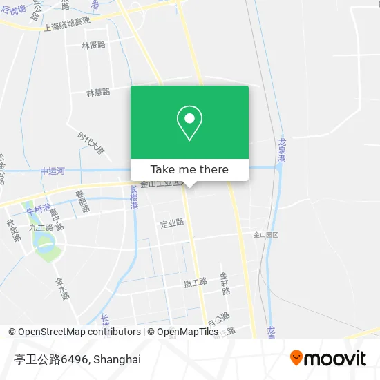 亭卫公路6496 map