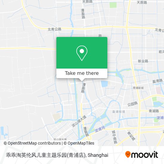 乖乖淘英伦风儿童主题乐园(青浦店) map