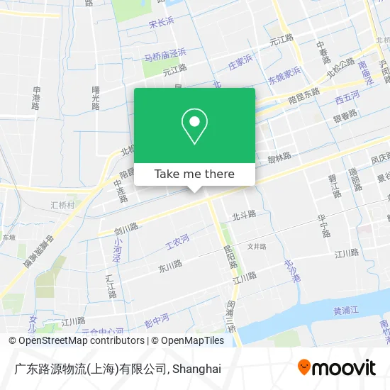 广东路源物流(上海)有限公司 map