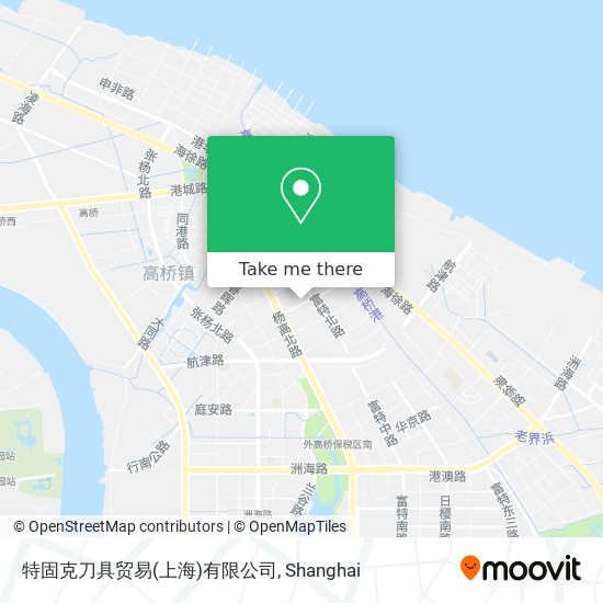 特固克刀具贸易(上海)有限公司 map