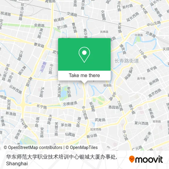 华东师范大学职业技术培训中心银城大厦办事处 map