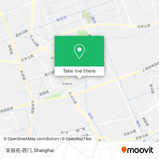 富丽苑-西门 map