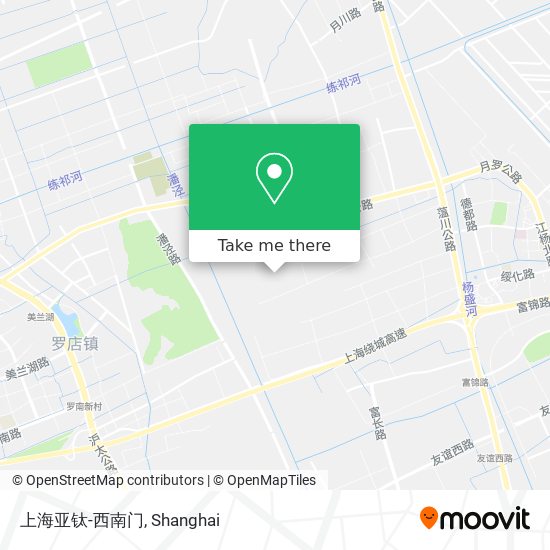上海亚钛-西南门 map
