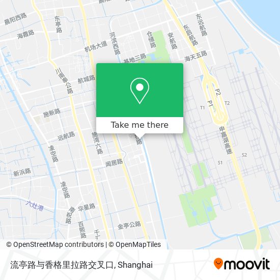 流亭路与香格里拉路交叉口 map