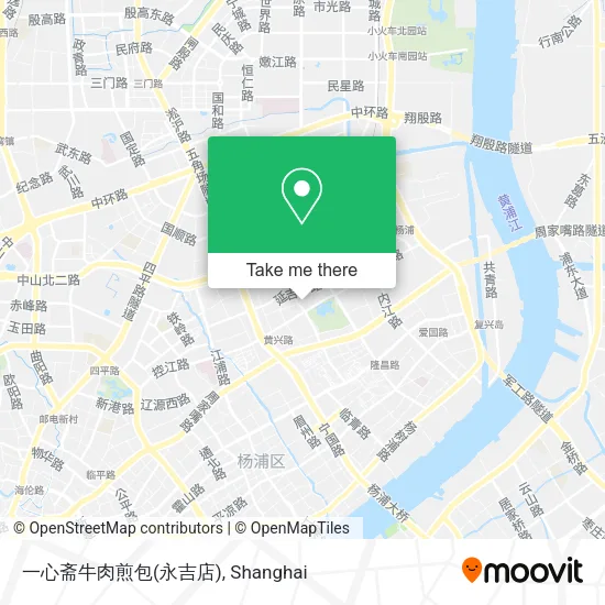 一心斋牛肉煎包(永吉店) map