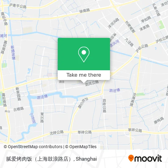 腻爱烤肉饭（上海鼓浪路店） map