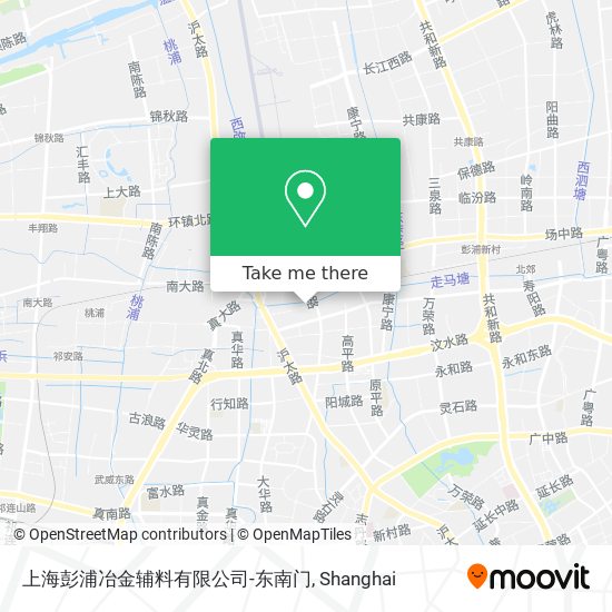 上海彭浦冶金辅料有限公司-东南门 map