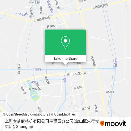 上海专益麻将机有限公司奉贤区分公司(金山区朱行专卖店) map