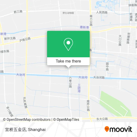 宣桥五金店 map