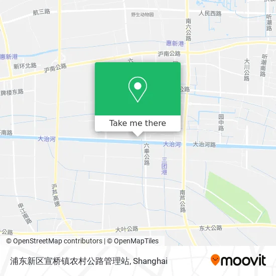 浦东新区宣桥镇农村公路管理站 map
