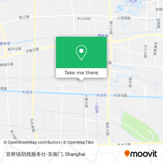宣桥镇助残服务社-东南门 map