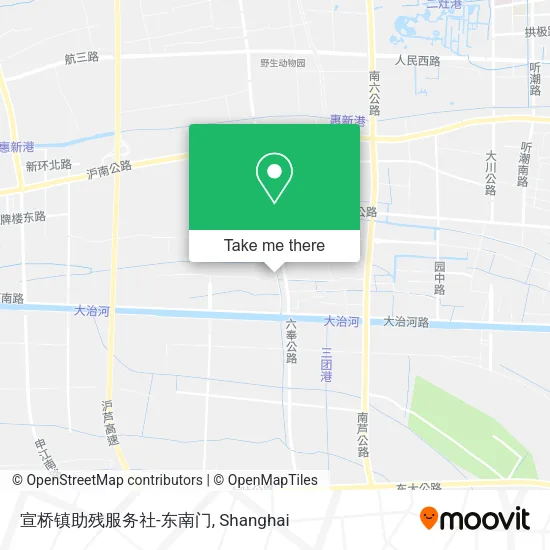 宣桥镇助残服务社-东南门 map