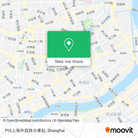 PIS上海许昌路办事处 map