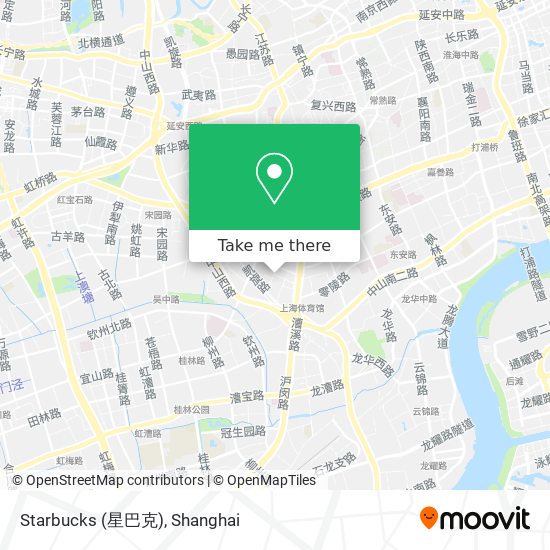 Starbucks (星巴克) map