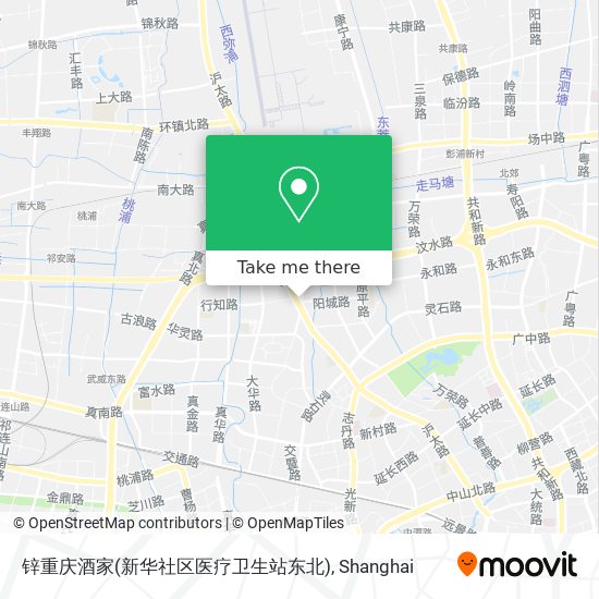 锌重庆酒家(新华社区医疗卫生站东北) map