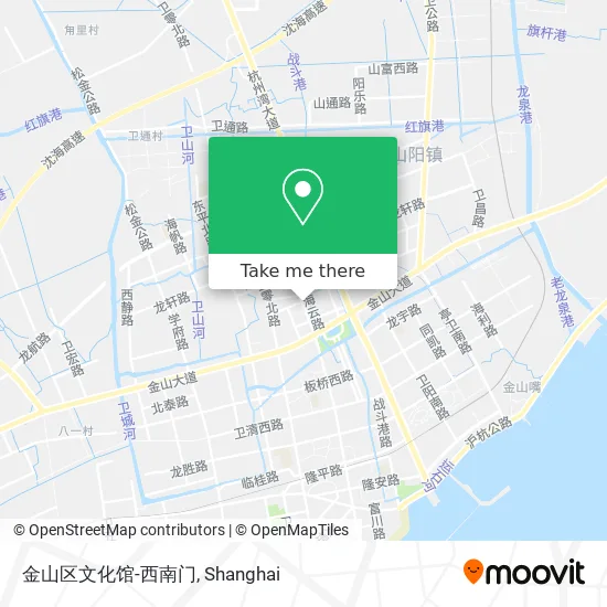 金山区文化馆-西南门 map