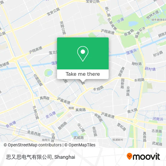 思又思电气有限公司 map