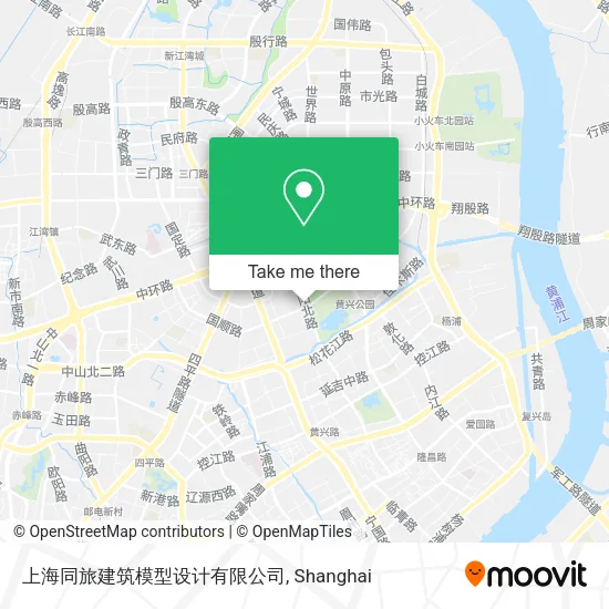 上海同旅建筑模型设计有限公司 map