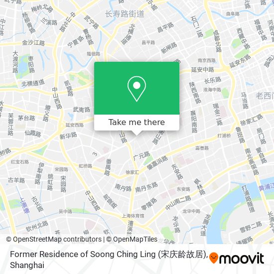 Former Residence of Soong Ching Ling (宋庆龄故居) map
