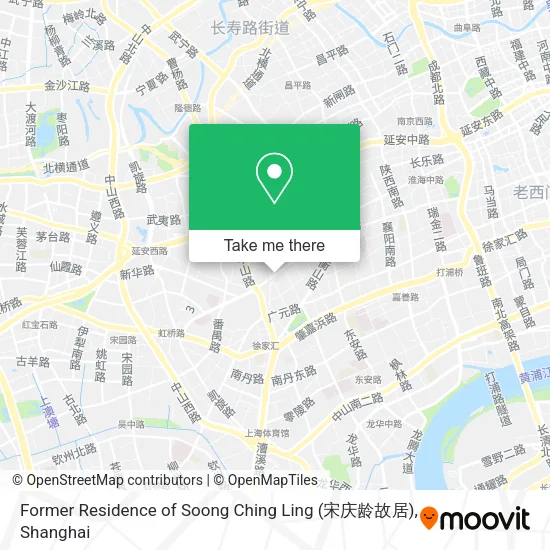 Former Residence of Soong Ching Ling (宋庆龄故居) map