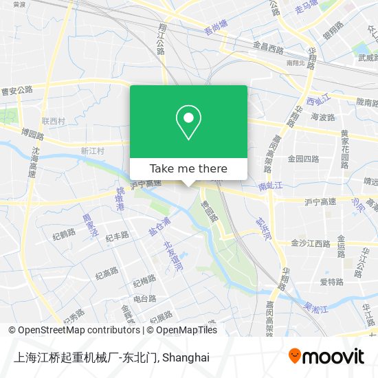 上海江桥起重机械厂-东北门 map