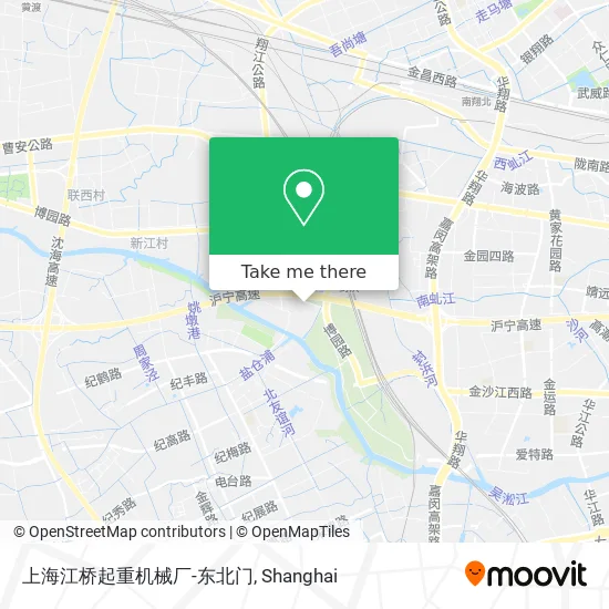 上海江桥起重机械厂-东北门 map