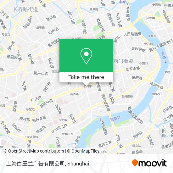 上海白玉兰广告有限公司 map