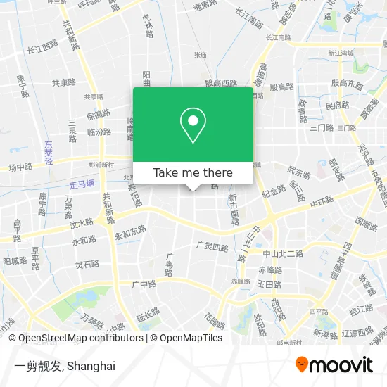 一剪靓发 map