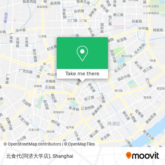 元食代(同济大学店) map