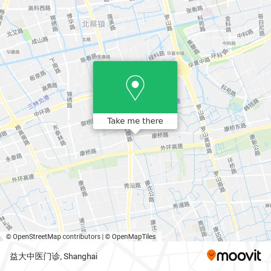 益大中医门诊 map