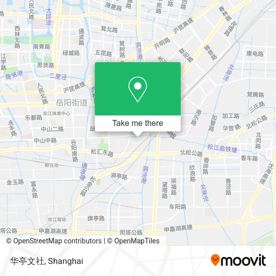 华亭文社 map